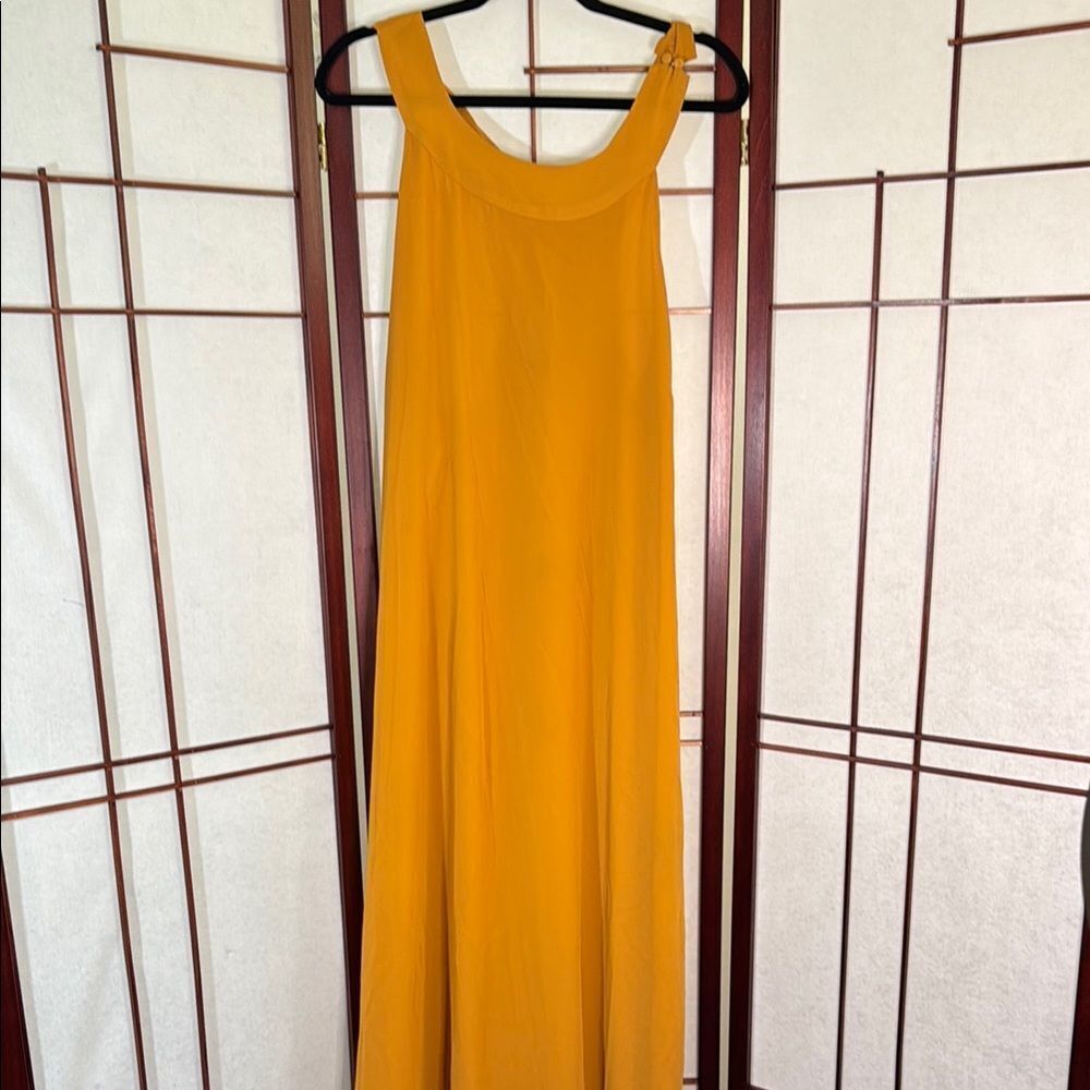 City Chic Mustard Maxi Dress